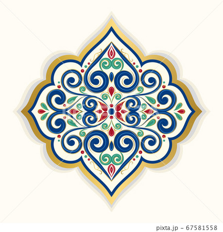 Luxury pattern on a white background. Luxury pattern on a white background. 67581558