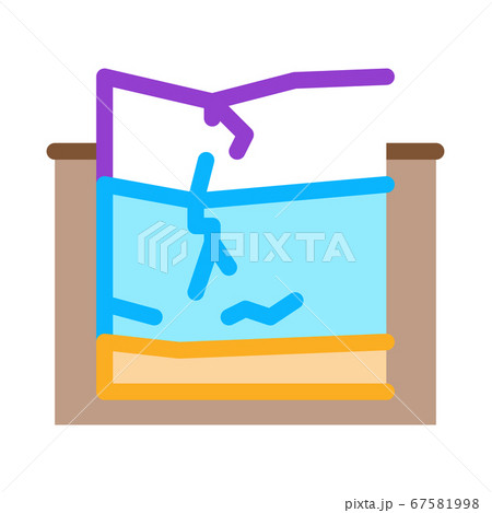 cracked foundation icon vector outline illustration cracked foundation icon vector outline illustration 67581998