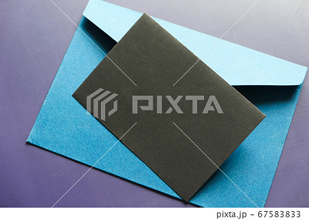 Envelope Mockup with an Invitation Card On Table. Envelope Mockup with an Invitation Card On Table. 67583833
