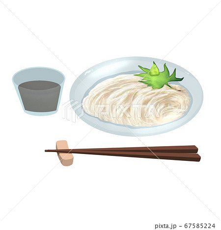 【夏素材】そうめん 【夏素材】そうめん 67585224