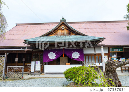 櫻本坊／桜本坊の境内風景（奈良県吉野郡吉野町吉野山）2020年4月 67587034