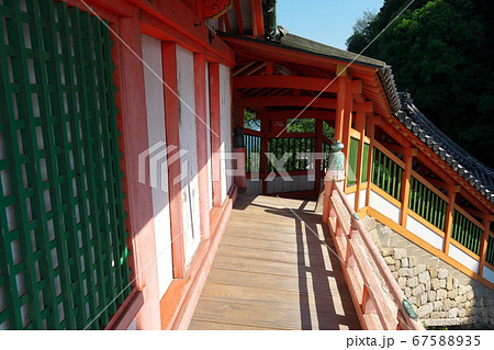 《広島県》磐台寺　阿伏兎観音の風景 67588935