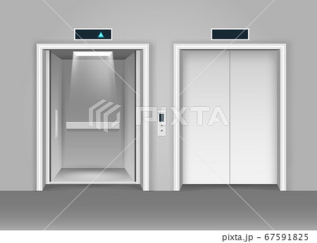 Realistic steel elevators 67591825
