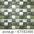 四角いパターンの壁紙 67592466