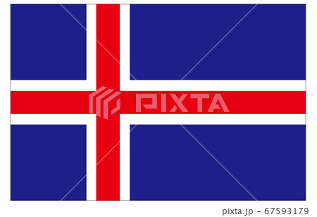 新世界の国旗2:3Verアイスランド 新世界の国旗2:3Verアイスランド 67593179
