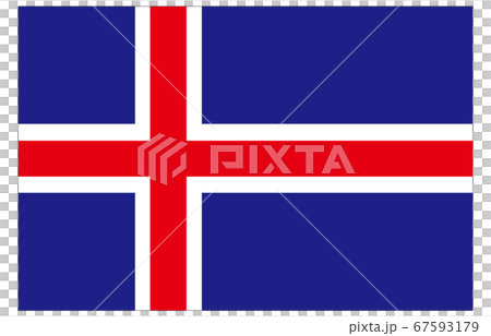 新世界の国旗2:3Verアイスランド 新世界の国旗2:3Verアイスランド 67593179