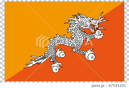 New World Flag 2:3 Ver Bhutan New World Flag 2:3 Ver Bhutan 67593201