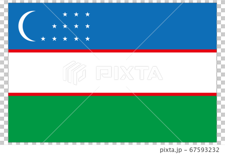 New World Flags 2:3Ver Uzbekistan 67593232
