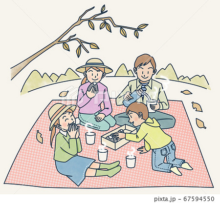 Family picnic Stock Vector by ©artisticco 8178835