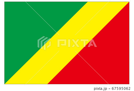 新世界の国旗2：3Verコンゴ共和国