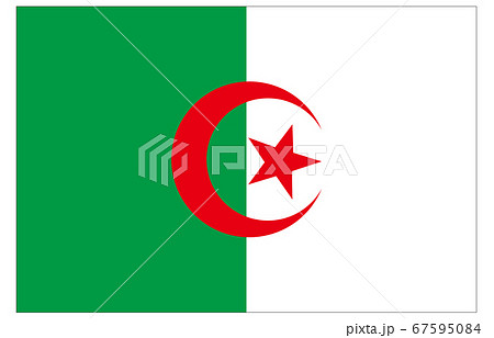 新世界の国旗2：3Verアルジェリア 67595084