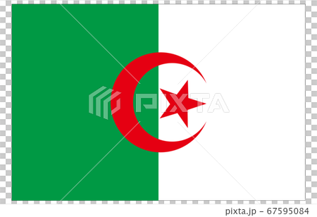 新世界の国旗2：3Verアルジェリア 67595084