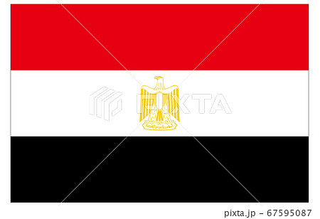 新世界の国旗2：3Verエジプト 67595087