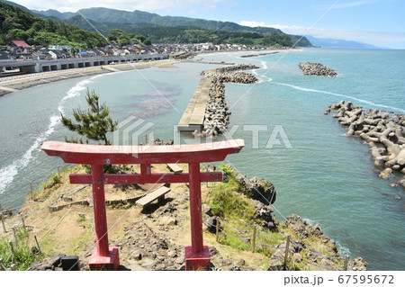 新潟県 糸魚川市 弁天岩 新潟県 糸魚川市 弁天岩 67595672