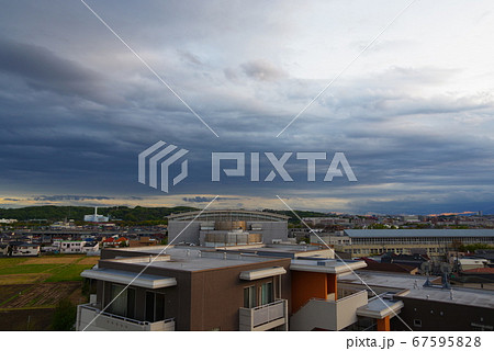 分倍河原から望む府中市内の風景 67595828