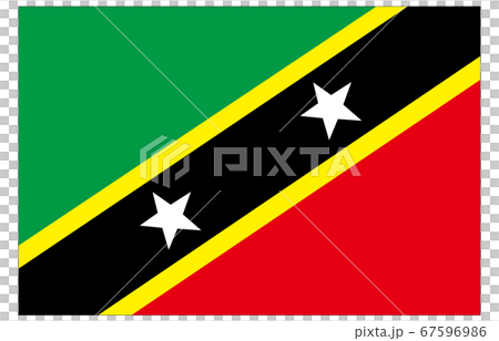 New World Flag 2:3 Ver Saint Kitts and Nevis 67596986