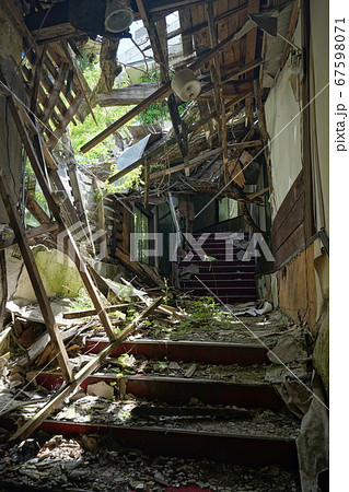 廃墟　蒼海ホテル　群馬県　みなかいホテルみ町　水上温泉　廃ホテル 67598071