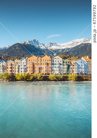 City of Innsbruck with Inn river, Tyrol, Austria City of Innsbruck with Inn river, Tyrol, Austria 67599792