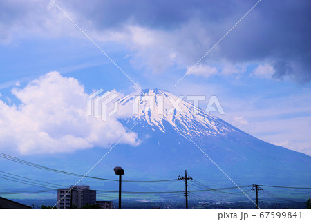 御殿場バイパスから望む富士山 御殿場バイパスから望む富士山 67599841
