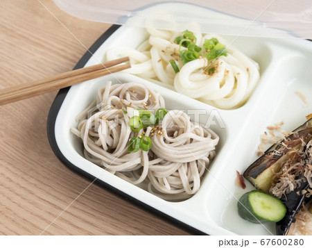シニア・痴呆症・お年寄りのための夏のワンプレート介護食【そうめん・素麺・うどん】 67600280