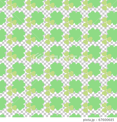 Hand-painted clover background green 67600685