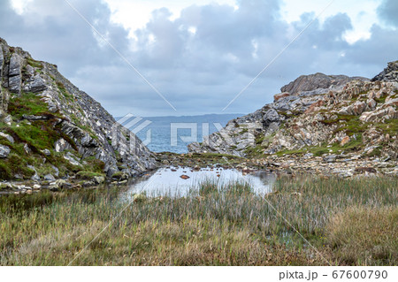 The coastline at Dawros in County Donegal - Ireland. 67600790