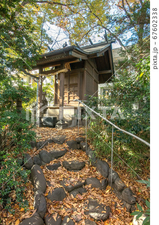 猿楽神社古墳と猿楽神社 67602338