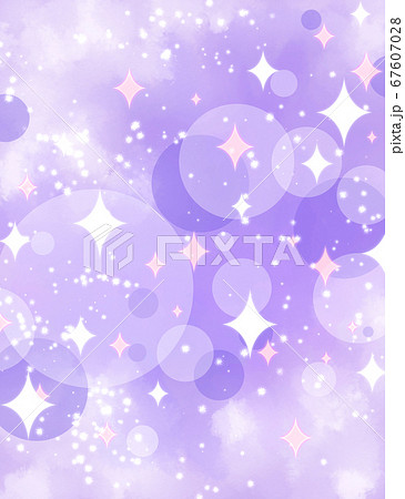 背景素材 光 キラキラ 紫のイラスト素材
