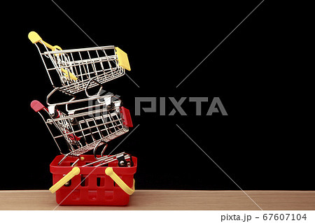 image of basket trolley dark background image of basket trolley dark background 67607104