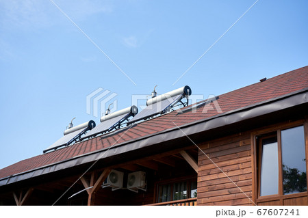 Solar water heating system Ecological economical 67607241