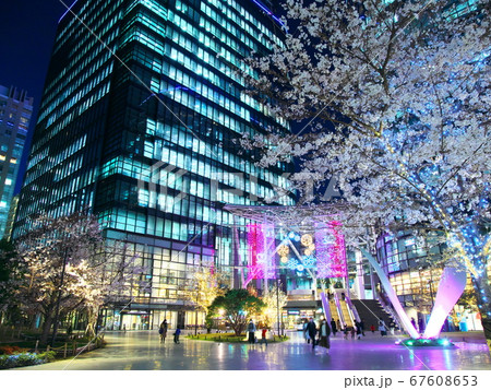 【東京都・2020年3月】　ワテラス - WATERRAS 　都市景観 67608653