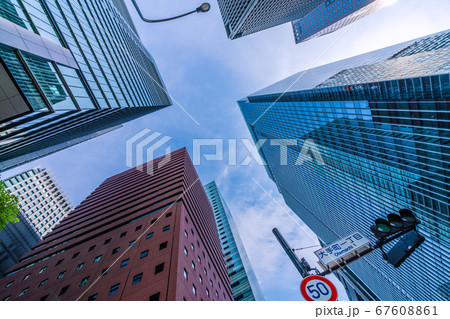 日本の東京都市景観 大手町ワンなどを望む 日本の東京都市景観 大手町ワンなどを望む 67608861