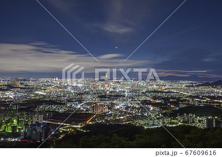 南山 風景 都市 67609616