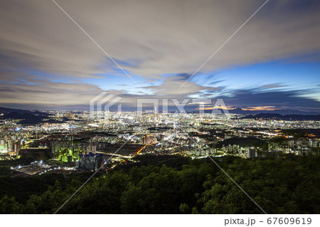 南山 風景 都市 67609619