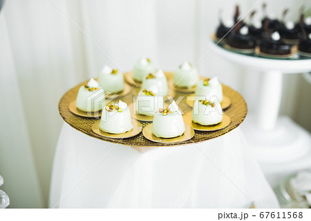Buffet with a variety of delicious sweets, food ideas, celebration Buffet with a variety of delicious sweets, food ideas, celebration 67611568