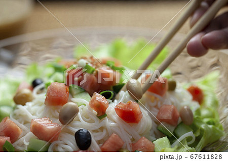 サラダ素麺 サラダ素麺 67611828