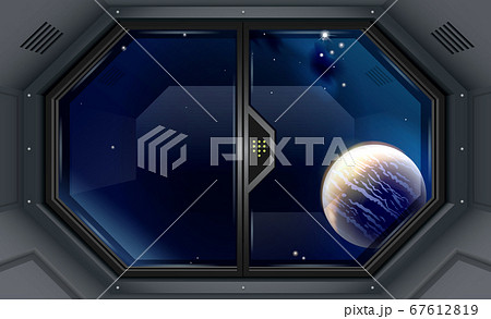 Vector background gateway to open space universe Vector background gateway to open space universe 67612819