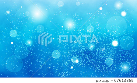 綺麗なパーティクル背景素材 青色のイラスト素材