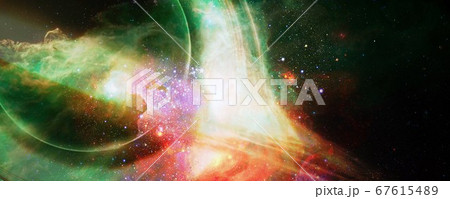 Supermassive black hole in the universe. Elements 67615489