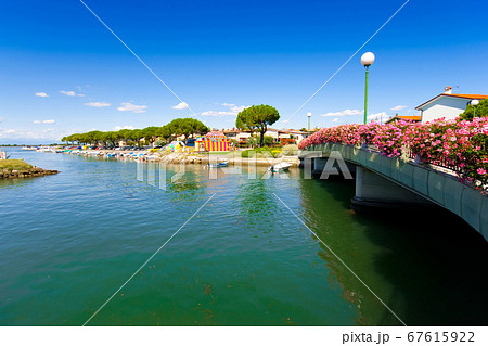 Beautiful summer scene in the city center of Grado, Friuli-Venezia Giulia, Italy Beautiful summer scene in the city center of Grado, Friuli-Venezia Giulia, Italy 67615922