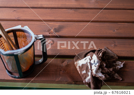 ウッドデッキの塗装 ウッドデッキの塗装 67616021