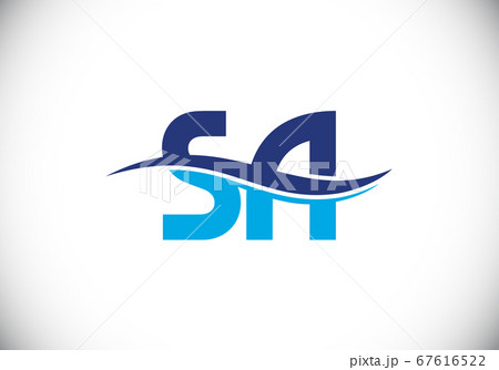 Initial Monogram Letter S A Logo Design Vector Template. S A Letter Logo Design Initial Monogram Letter S A Logo Design Vector Template. S A Letter Logo Design 67616522