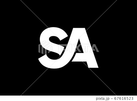 Initial Monogram Letter S A Logo Design Vector Template. S A Letter Logo Design Initial Monogram Letter S A Logo Design Vector Template. S A Letter Logo Design 67616523