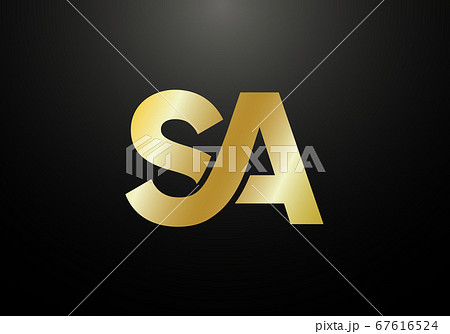 Initial Monogram Letter S A Logo Design Vector Template. S A Letter Logo Design Initial Monogram Letter S A Logo Design Vector Template. S A Letter Logo Design 67616524