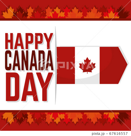 Happy canada day card 67616557
