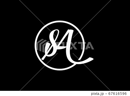 Initial Monogram Letter S A Logo Design Vector Template. S A Letter Logo Design Initial Monogram Letter S A Logo Design Vector Template. S A Letter Logo Design 67616596