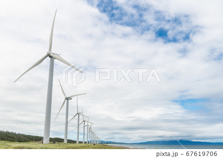 秋田の風力発電 67619706