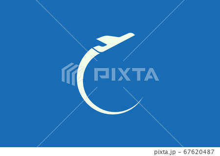 Vector illustration of plane shape design.のイラスト素材 [67620487] - PIXTA