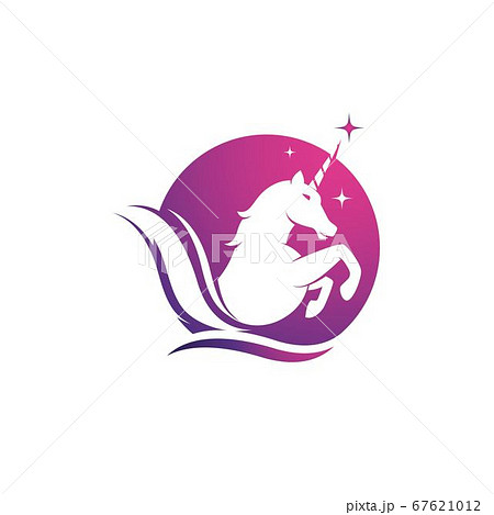 Unicorn Logo icon vector illustration Unicorn Logo icon vector illustration 67621012