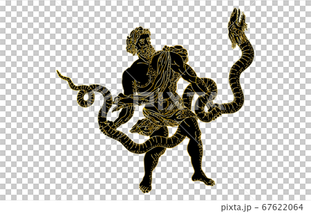 88星座影あり線なし黒へびつかい座 88星座影あり線なし黒へびつかい座 67622064